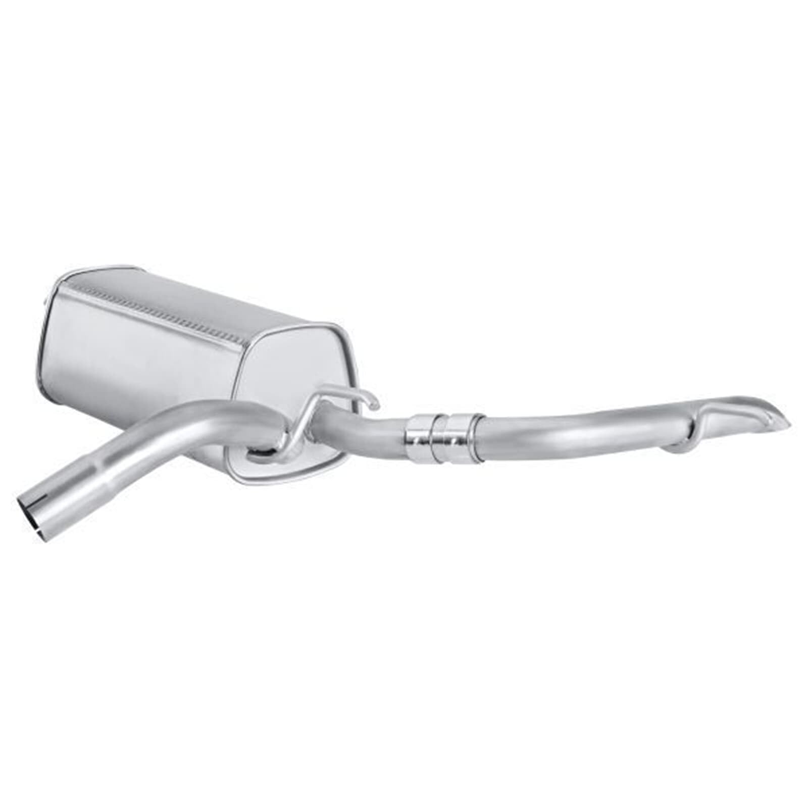HELLA 8LD 366 026-701 Tłumik końcowy - Easy2Fit® Kit - z tyłu - dwuczęściowy - Komplet z elementami do montażu