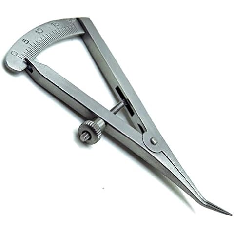 Superior Dental Castroviejo Caliper 0 to 20 mm Angled 3.25" Surgical Instruments Cover