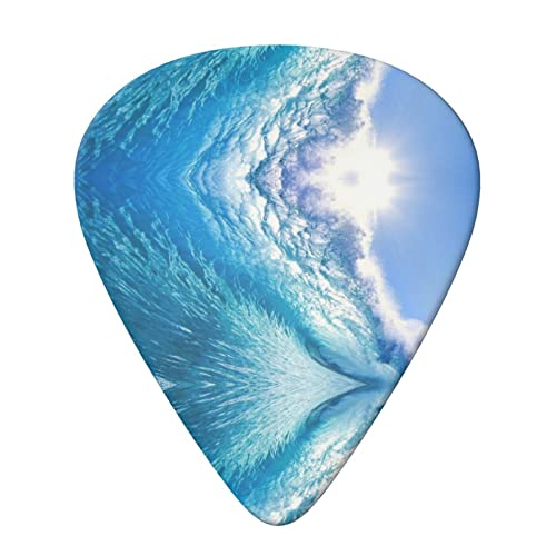 Ocean Lot de 6 médiators pour guitare acoustique, guitare électrique, basse, ukulélé – fins, moyens et épais - Les Beatles, Paul McCartney, John Lennon, RIngo Starr, George Harrison Ocean Lot de 6 médiators pour guitare acoustique, guitare électrique, basse, ukulélé - fins, moyens et épais – Image 4