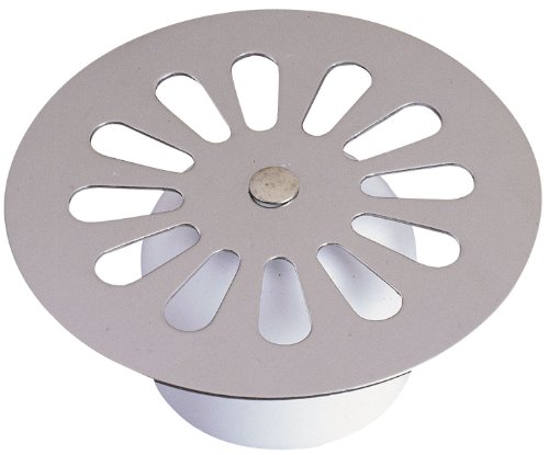 Wirquin 39235003 Grille cloche marguerite D85, chromé