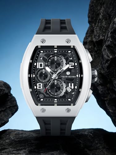 Image of TSAR BOMBA Mens Watch for Men Waterproof Men's Wrist Watches Gift for Men