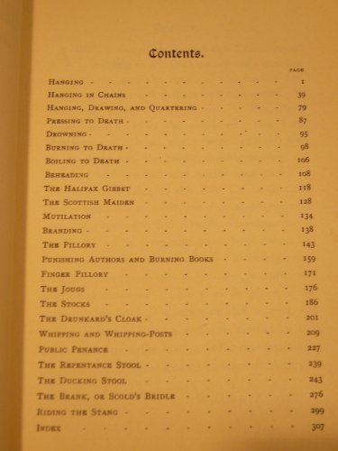 Bygone Punishments, with Supplement: Strange & ... [Unknown] B0007ECK0M Book Cover