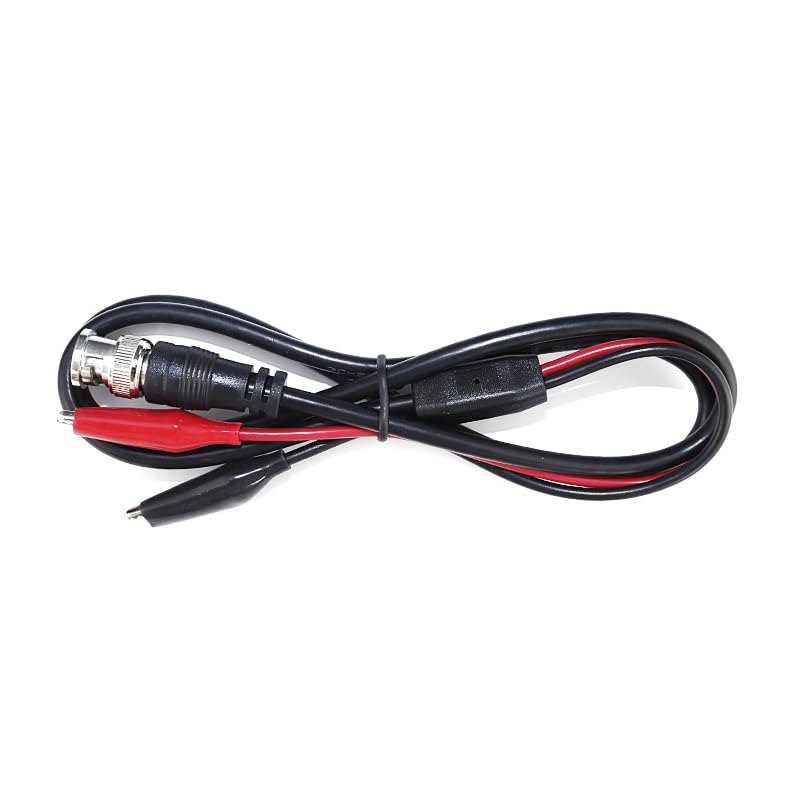 Wiring Connecting Terminals - BNC to Alligator Clip Q9 Signal Test Oscilloscope Probe Test Cable - (Style: A, Color: 100cm)