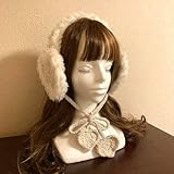 イヤーマフ イヤーマフラー ハートイヤーマフ 編み物 かぎ編み a