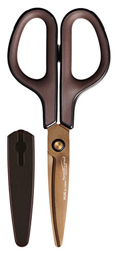 PLUSJapan, Fitcut Curve Premium Titanium-Coated in Brown, 17,5 cm Lenght