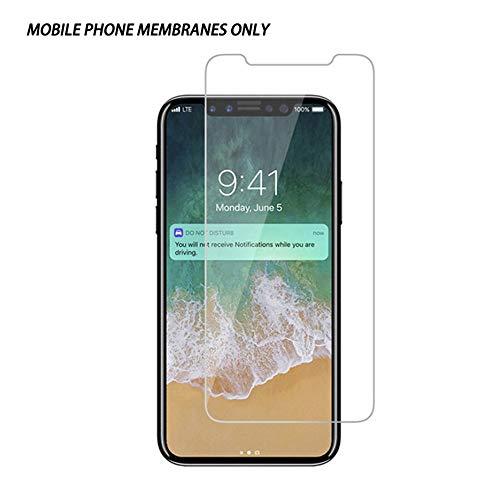 RoxTop para iPhone 5 5S 6S 6 7 8 Plus X X MAX Pantalla Protector de Cristal Templado XR No Posición del Agujero Resistente a los arañazos Transparente
