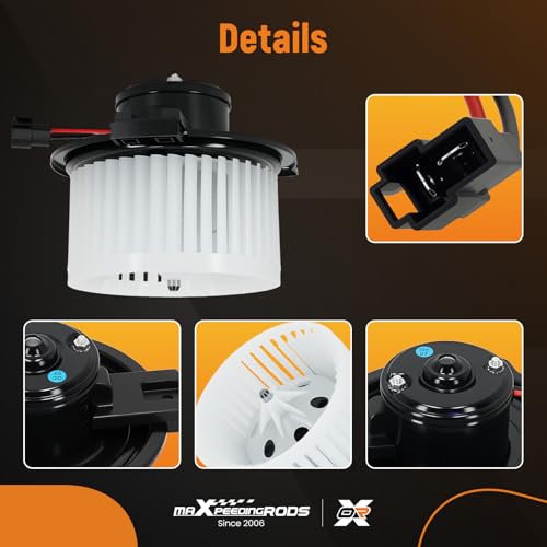 Image of maXpeedingrods HVAC Blower Motor with Fan Cage 700059 Fit for Toyota Tacoma 1995-2004 Echo 2000-2005, AC Heater Blower Motor Replaces # 8710352060 8710304030 PM3785 TO3126104