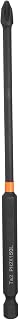 HARFINGTON #2 Phillips Impact Screwdriver Bit PH2 1/4" Hex Shank 6" (150mm) Long Magnetic Cross Head Drill Bits S2 Steel Industrial Screw Driver for Impact Power Drivers, Black/Yellow