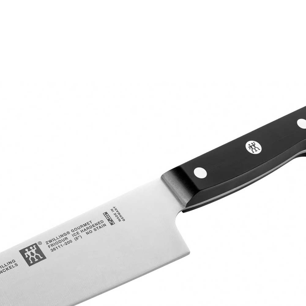 ZWILLING Gourmet Messerset ohne Block 2-teilig, Rostfreier Spezialstahl, Made in Germany, Schwarz