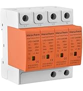 Heschen Überspannungsschutzgerät, LYD1-C40/385, 4P 385V 20KA Feuerfester Niederspannungsableiter,...