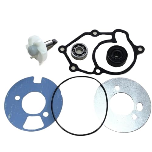 Motorrad Wasserpumpe Passend für Yamaha X-Max125 Nmax 125 150 Vp125 Wr125 City 125 Yzfr125 X-City 125 Yzf-R125 Wasserpumpen-Reparatursatz Motorrad Wasserpumpe Abdeckung