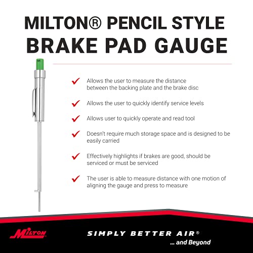 Milton 941: Brake Lining Gauge #TOP4