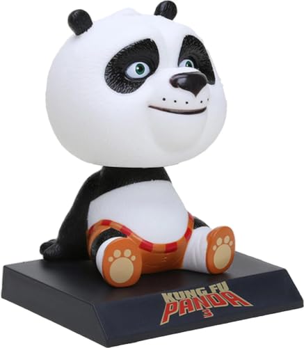 Image of Awestuffs Kung Fu Panda Phone Holder Bobblehead Action Figure for Car Dashboard, Office Desk & Study Table (Pack of 1) (Kung Fu Panda)