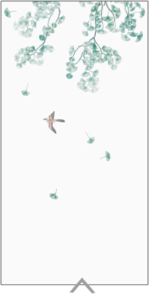 ENGENDER Window Film Window Privacy Film Plant Decorative Window Film Window Stickers Privacy Glass Film Glass Anti-Ultraviolet Window Stickers Privacy Window Sticker (Color : D, Size : 70 * 120 cm)