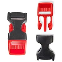2er Set Helmkinnclip Fahrradhelm Schnellverschluss Klickverschluss – Steckschnalle Klipper Verschluss Ersatzteil, robuste schnallen und verschlüsse für Helm, Mountainbike, Roller, Motorradhelm