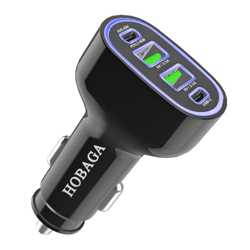 USB C Car Charger Adapter, PD 3.2 QC 5.0 Fast Charging - image 1