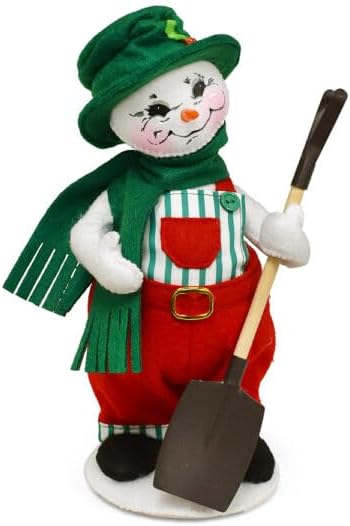 Annalee Snowy Day Snowman, 9 inch Collectible Figurine