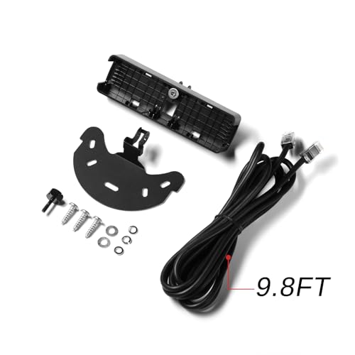 Radioddity DB50-K para rutas 4x4 con panel desmontable integrado en el salpicadero 6