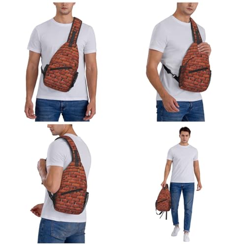 Bolso cruzado tipo bandolera para senderismo unisex negro miniatura 7