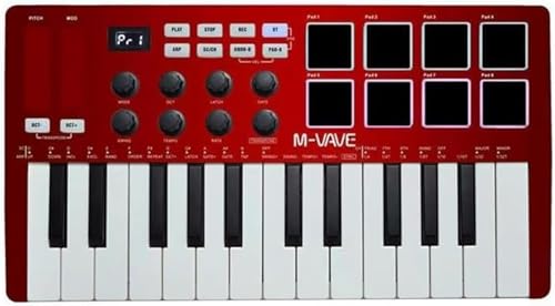 PVTK �L�[�{�[�h 25�� USB�R���g���[���[ �~�j���� �R���p�N�g �x���V�e�B�Ή� ���y���� �M�t�g ���w�Z���y���D�ƁA�s���N (�R���p�N�g,���b�h)