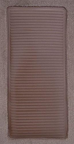 ACC Automotive Carpet Compatible with 1999 to 2003 Dodge Full Size Van, Front Passenger Area (8078-Dark Grey Plush Cut Pile)