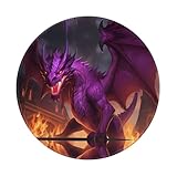 Design portable peu encombrant : la forme circulaire prend moins de place que les tapis carrés, libérant de l'espace sur votre bureau. Son design compact le rend facile à ranger pour les voyages ou l'école. Parfait pour ceux qui sont en déplacement ou qui aiment un bureau bien rangé