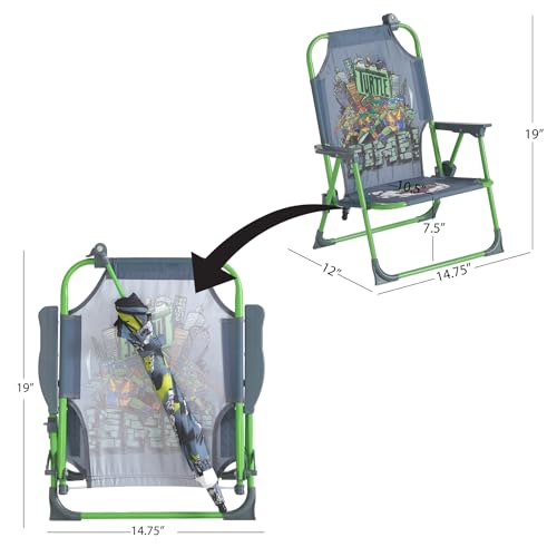 Kids Outdoor Folding Beach Chair with...