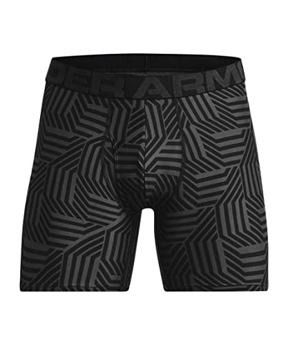 Image of Under Armour mens Multi-pack Performance Tech Boxerjock Brief, 6 inch Inseam, All-day Comfort & Soft
