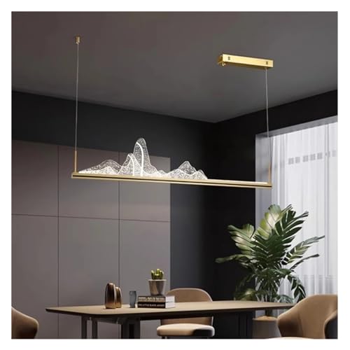 Lustre boule de verre suspendu avec éclairage LED blanc froid - 4