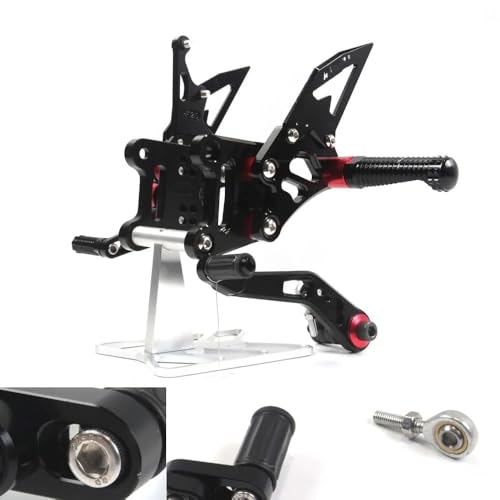 Commandes reculées GSXR1000 2017-2023 contre la perte d'adhérence des pieds - 4