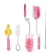 Produktbild Kongnijiwa Set 5X Rotary Schwamm Nylon Borste Baby-Flaschen-Bürsten-Nippel-Reinigungsbürste
