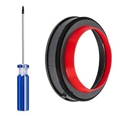 Benfosh Contenitore per la polvere Secchio superiore anello di guarnizione di ricambio per Dyson Cyclone V10 SV12 pezzi di ricambio anello di tenuta, accessorio parte dell'aspirapolvere con cacciavite