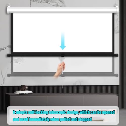 Pantalla para proyector manual 60 pulgadas 4:3 miniatura 6