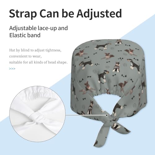 Gorro unisex ajustable para trabajo con banda sudor miniatura 4