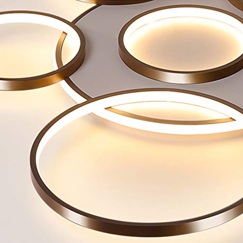 Plafonnier moderne LED dimmable pour en finir avec le manque de clarté du salon - 8