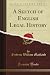 A Sketch of English Legal History (Classic Reprint)