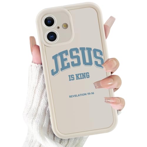 Coque iPhone 16 antichoc fine évite les casses motif chrétien