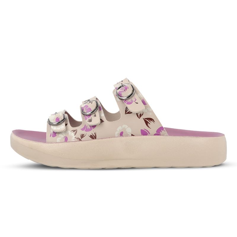 Image of WALKAROO Comfort Sandal For Women's|Lightweight and Comfortable|Soft Cushioned Insole|Stylish Casual Wear|WE2024