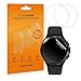 kwmobile 3x Proteggischermo Compatibile con Samsung Galaxy Watch 4 Classic (46mm) - Pellicola Protettiva Adesiva - Proteggi Schermo per Smart Watch Fitness Tracker