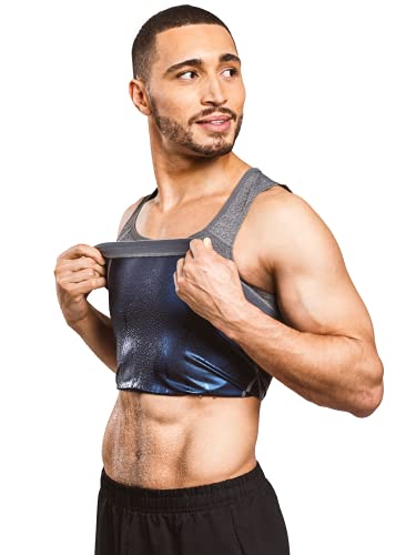 Sweat Shaper Regata masculina premium emagrecedora para treino sa...