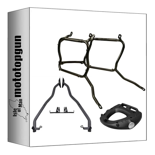 Portamaletas lateral Givi para Triumph Tiger Sport 660 con anclaje seguro