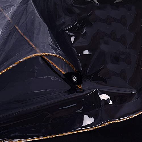 Bâche transparente imperméable 1x3m robuste avec œillet de protection - 7