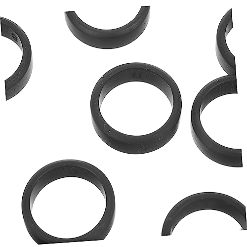 10 anillos de silicona suave para ejercicio miniatura 7