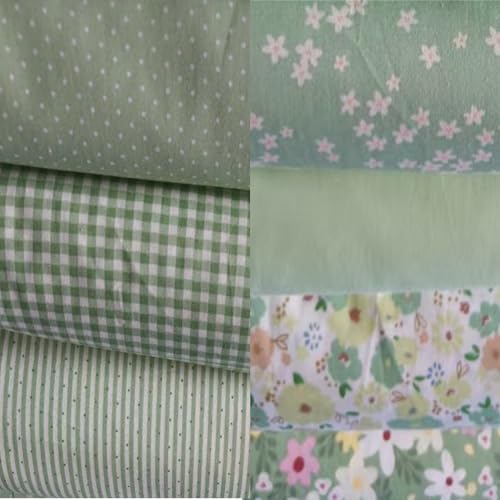 Image of Cotton Fabric DIY Making Supplies Quilting Patchwork Fabric Fat Quarter Bundles DIY for Quilting Cotton Patchwork Cushions (Blue Cat, 20 inch x 20 inch)