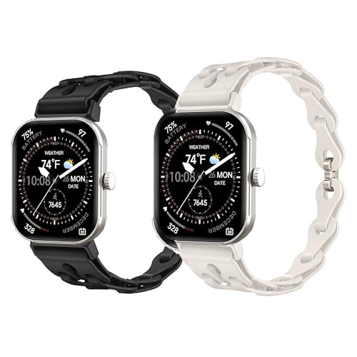Correas Elásticas de Silicona para 3Plus Mega Smartwatch miniatura 1