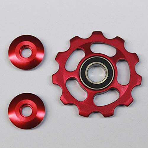MXECO Aluminium Alloy Jockey Wheel 11T Bicycle Tension Wheel Rear Derailleur Pulley Guide Pulley Cycling Bike Accessories