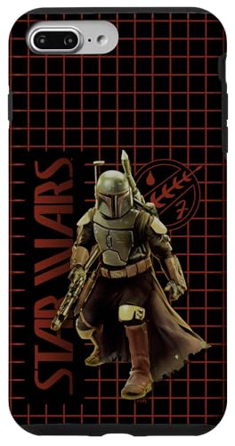 Coque iPhone 8 Plus Star Wars poster Boba Fett Combat rigide anti-rayures