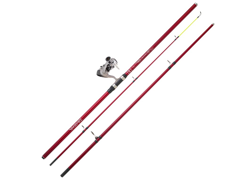 Daiwa Set Canne+Moulinet Sw S 42 H CF + Q8 60 FM - 4.2m - 1063g - P.100-200g - Enc.147cm - SETSURF09