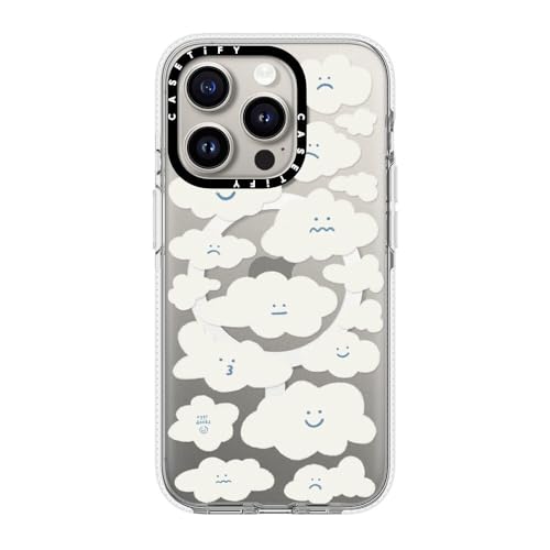 Coque transparente iPhone 15 Pro anti-jaunissement antichoc MagSafe