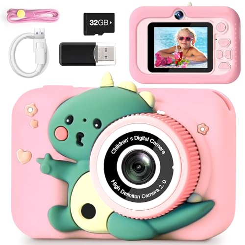 MILFECH 1080P HD 2,0-Zoll-Bildschirm KinderKamera, Digitalkamera Kinder mit...